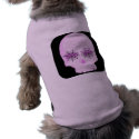 PINK SKULL WITH SPIDER WEB EYES pet clothing