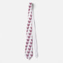 Pink Skulls in Heart Shape Ties