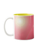 Pink sky and rainbow mugs