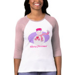 Pink Snow Gal t-shirts