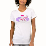 Pink Snow Gal t-shirts