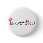 Pink Snowbird buttons