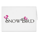 Pink Snowbird cards