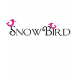 Pink Snowbird t-shirts
