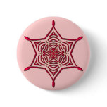 PINK SNOWFLAKE buttons