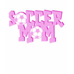 Pink Soccer Mum t-shirts