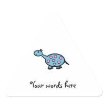 Pink spotted baby dinosaur
