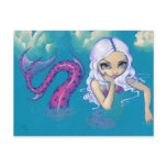 "Pink Spotted Mermaid" Postcard