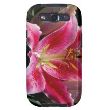 Pink Stargazer Lily Samsung Galaxy SIII Cover