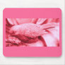Pink Statuary Bird Mouse Mat