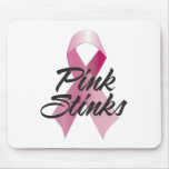 Pink Stinks mousepads