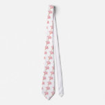 Pink Stork Baby Girl ties