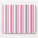 Pink Stripes mousepads