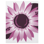 Pink Sunflower With Ladybugs flyers