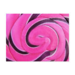 Pink Swirl Lolly postcards