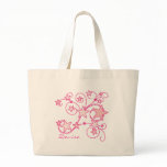 Pink Swirly Works bags