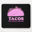 PINK TACOS mousepads