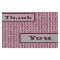 pink Thank You