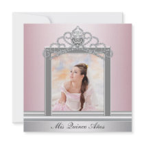 Pink Tiara Pink Photo Quinceanera