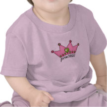 Pink Tiara Princess Tee Shirt