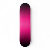 Pink to Black Gradient Skateboard
