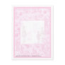 Pink Toile Baby Postcard