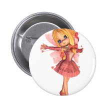 Pink Toon Valentine Fairy - 1