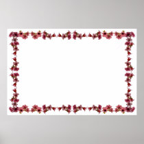 Pink Tree Bell Border/Frame
