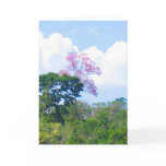 Pink Tree Greeting Card