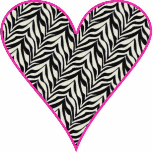 zebra heart clipart - photo #17