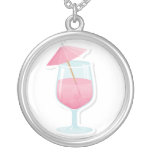 Pink Tropical Cocktail Jewelry