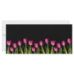 pink tulip rackcards rack card template