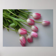 Pink Tulips Print