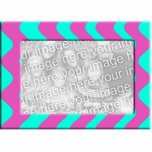pink turquoise photo frame photo sculptures