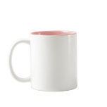 Pink Two Tone Mug Template