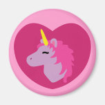 Pink Unicorn Fridge Magnet