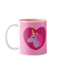 Pink Unicorn Mugs
