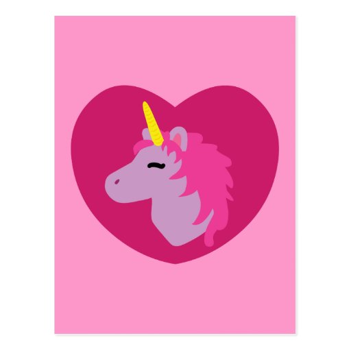 Pink Unicorn Postcards