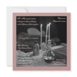 Pink Vaftisi Personalized Invitations