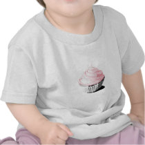 Pink vector cupcake template products