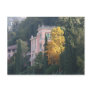 Pink Villa in Fall Post Cards