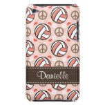 Pink Volleyball iPod Touch Case Mate