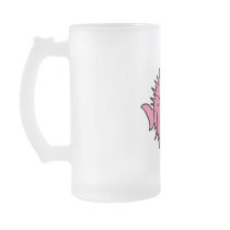 Pink Water Polo Ball Puffer Fish Mug