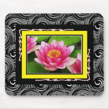 Pink Waterlily Mousepad