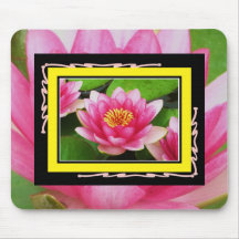 Pink Waterlily Mousepad