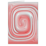 Pink Wave Greeting Card