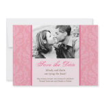 Pink Wedding Invitation Template