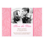 Pink Wedding Invitation Template