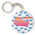 Pink Whale keychains