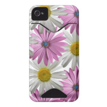 Pink/White Delicate Floral Iphone 4S Case